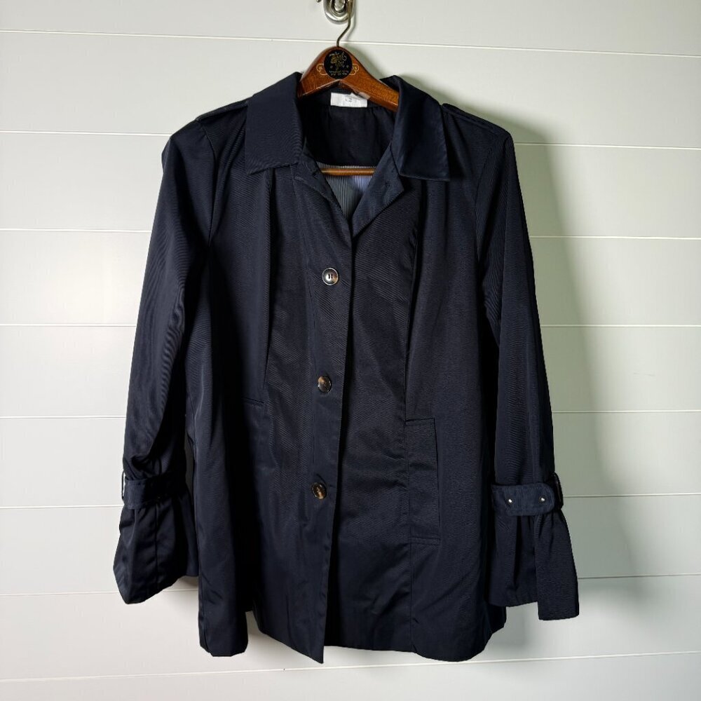 Westport Ladies Navy Coat/Jacket Sz XL